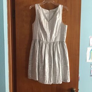 Awesome silver dress!